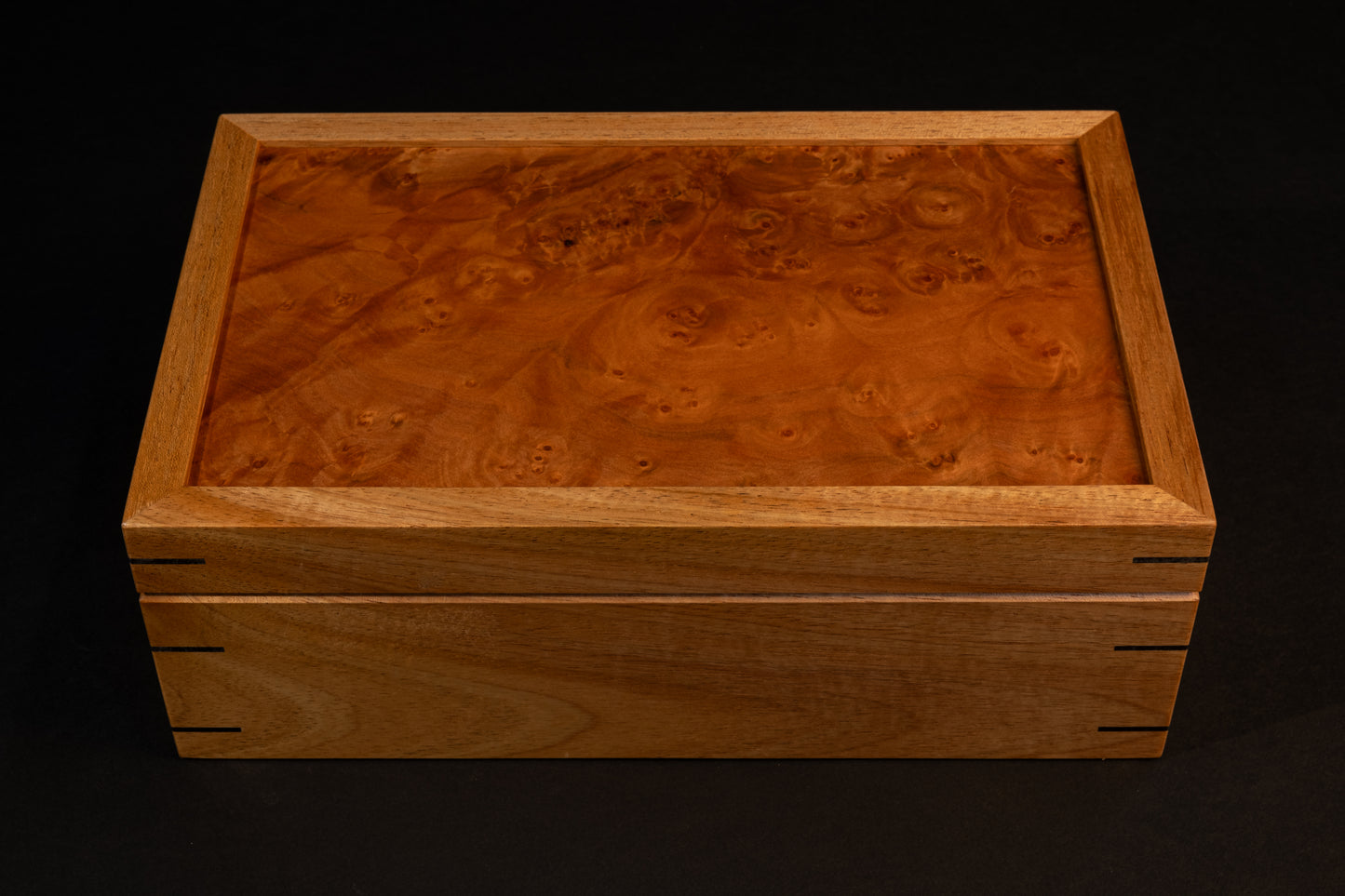Classic Box - Blackwood with Myrtle Burl