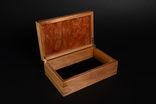 Classic Box - Blackwood with Myrtle Burl