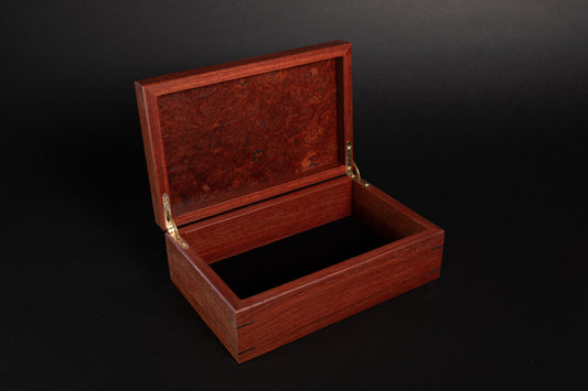Classic Box - Jarrah with Jarrah Burl