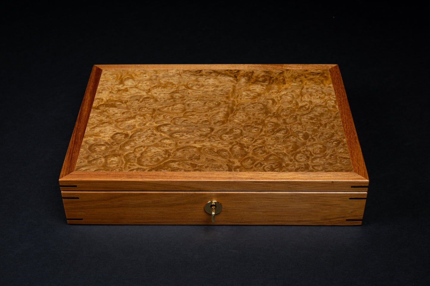 Jewellery Box - Burl Eucalypt - (without tray)