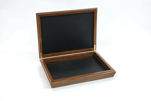 Angle Side Box - Macassar Ebony