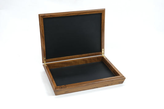 Angle Side Box - Fiddleback Blackwood