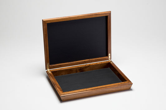 Angle Side Box - Figured Myrtle