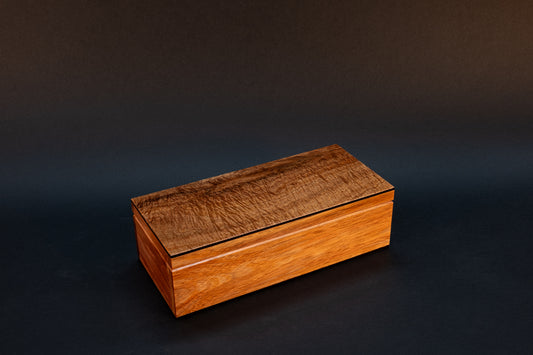 Watch Box - Fiddleback Blackwood