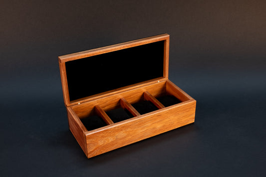 Watch Box - Fiddleback Blackwood
