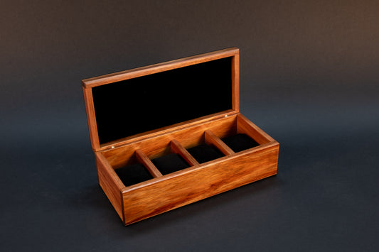 Watch Box - Fiddleback Eucalypt