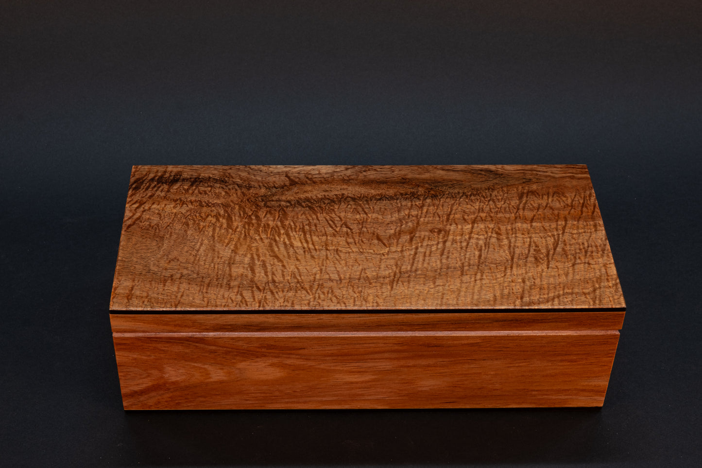 Watch Box - Fiddleback Blackwood