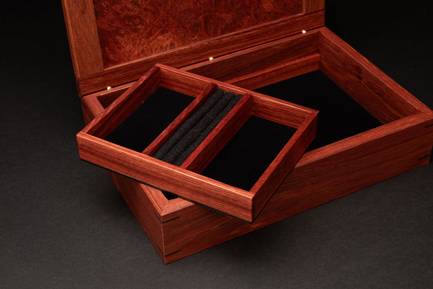Jarrah Box -  With insert tray