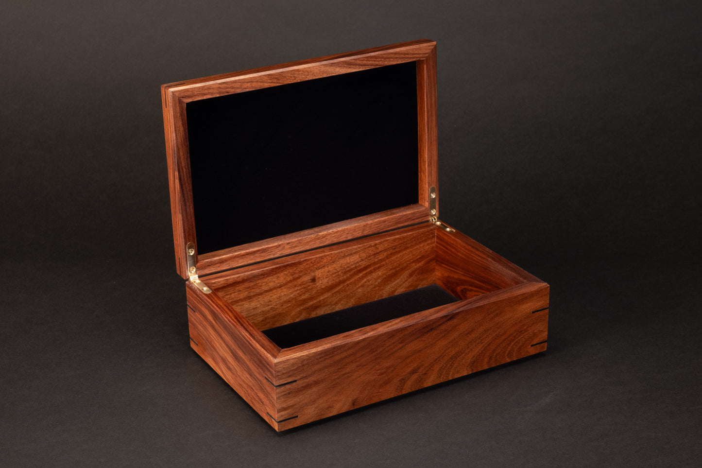 Step Lid Box - Quilted Myrtle - (No insert Tray)