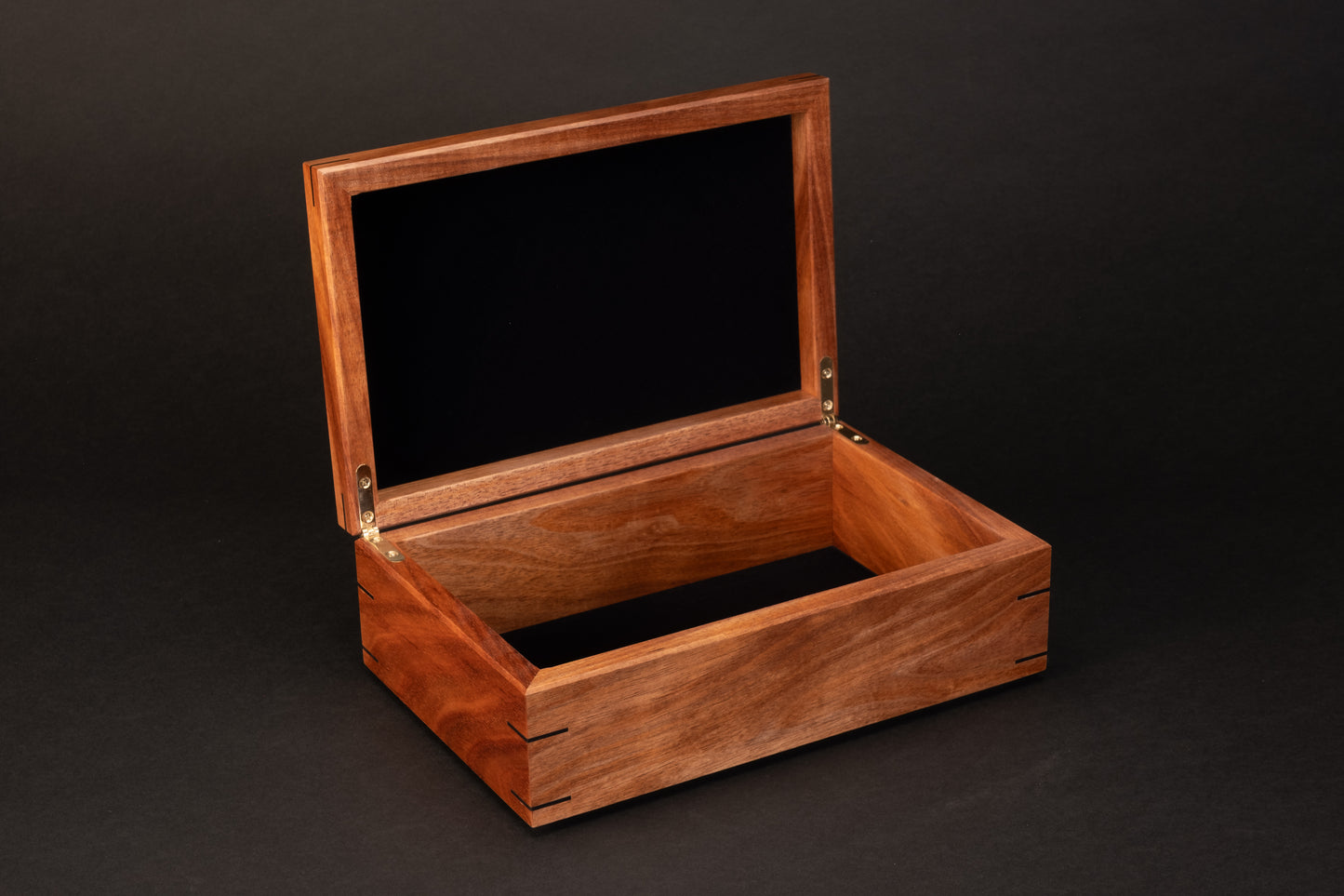 Step Lid Box - Birdseye Huon Pine - (No insert tray)