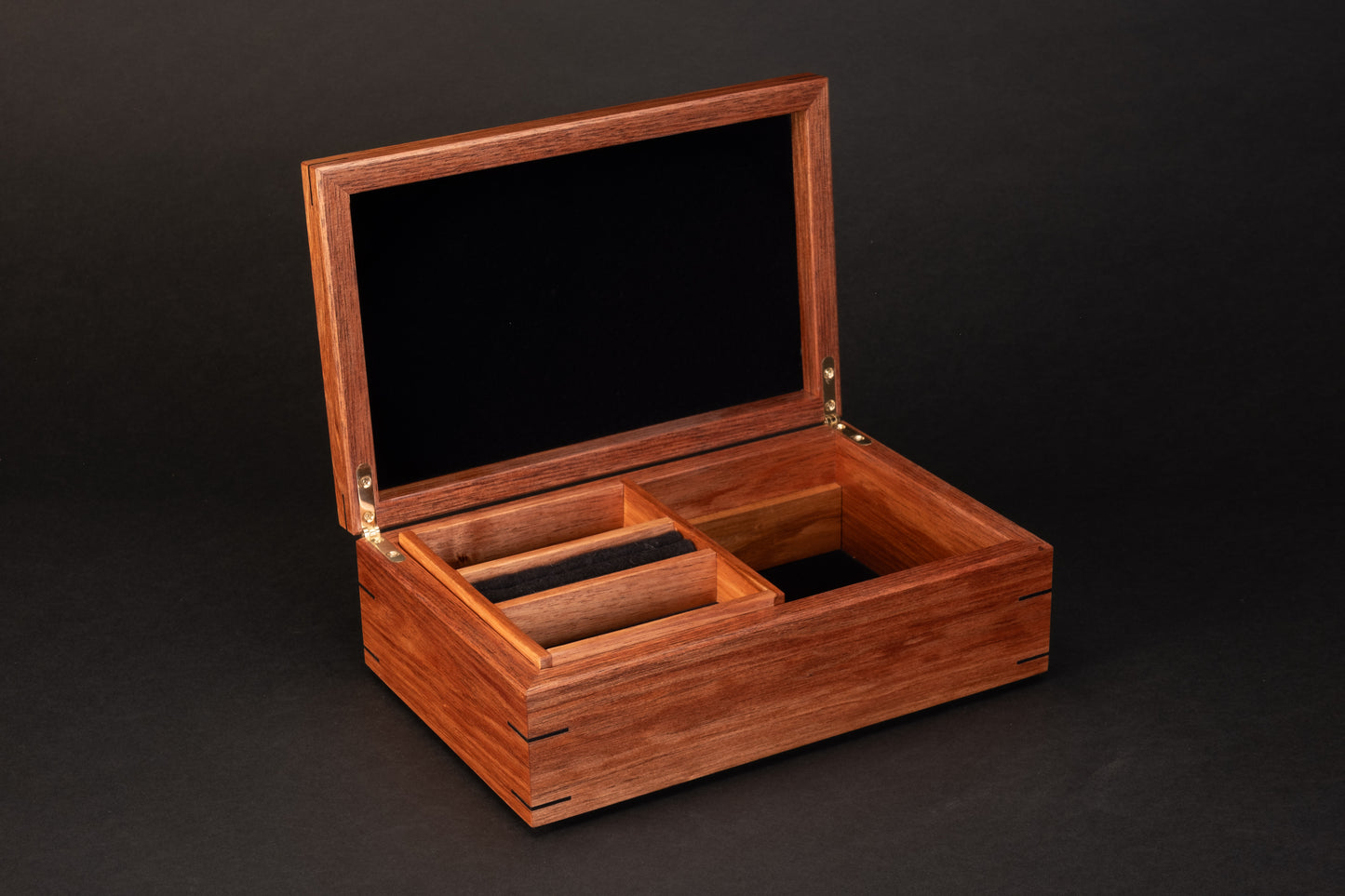 Step Lid Box - Huon Pine Whitebait - With insert tray