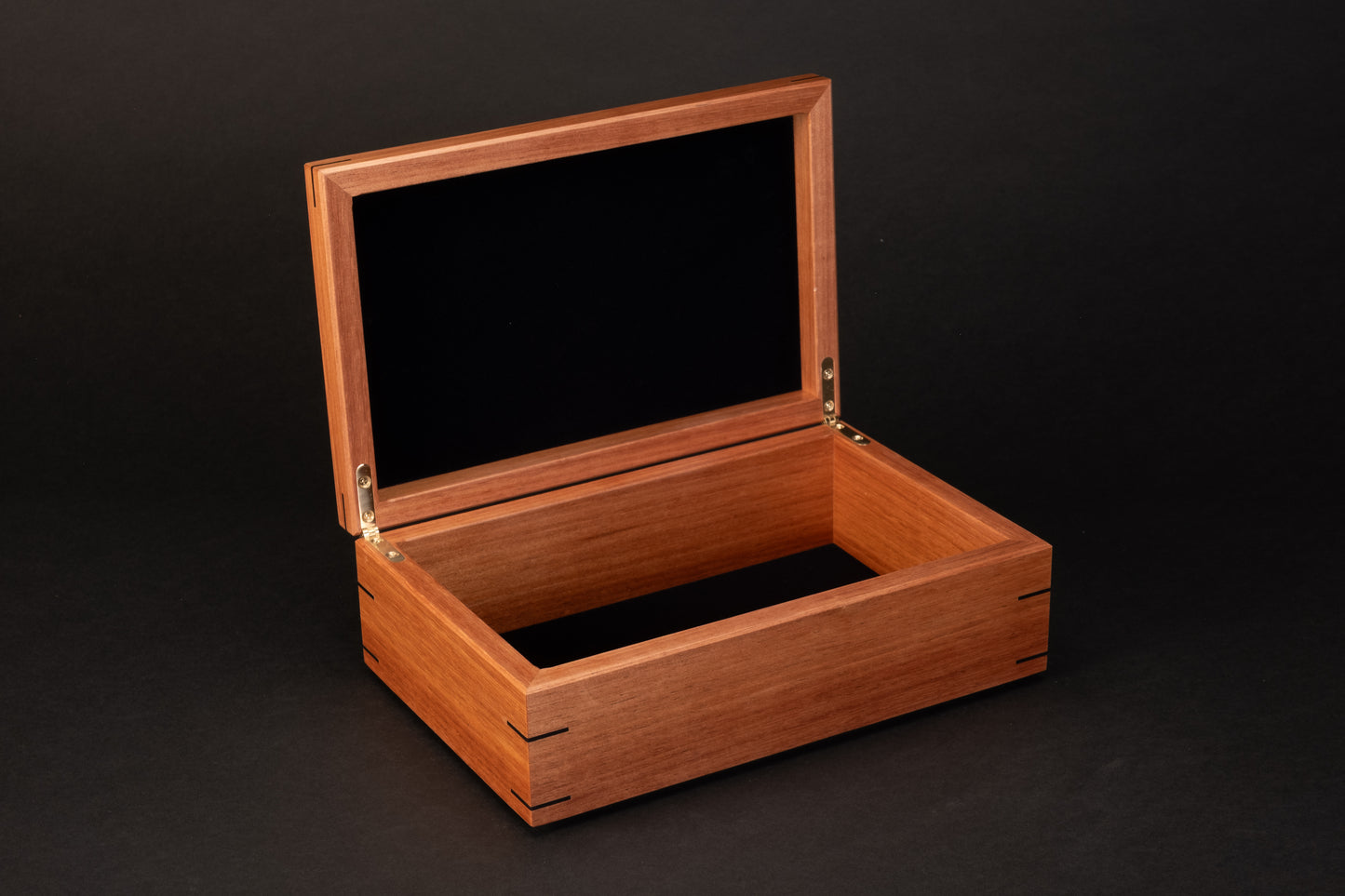 Step Lid Box - Burl Eucalypt - (No insert tray)