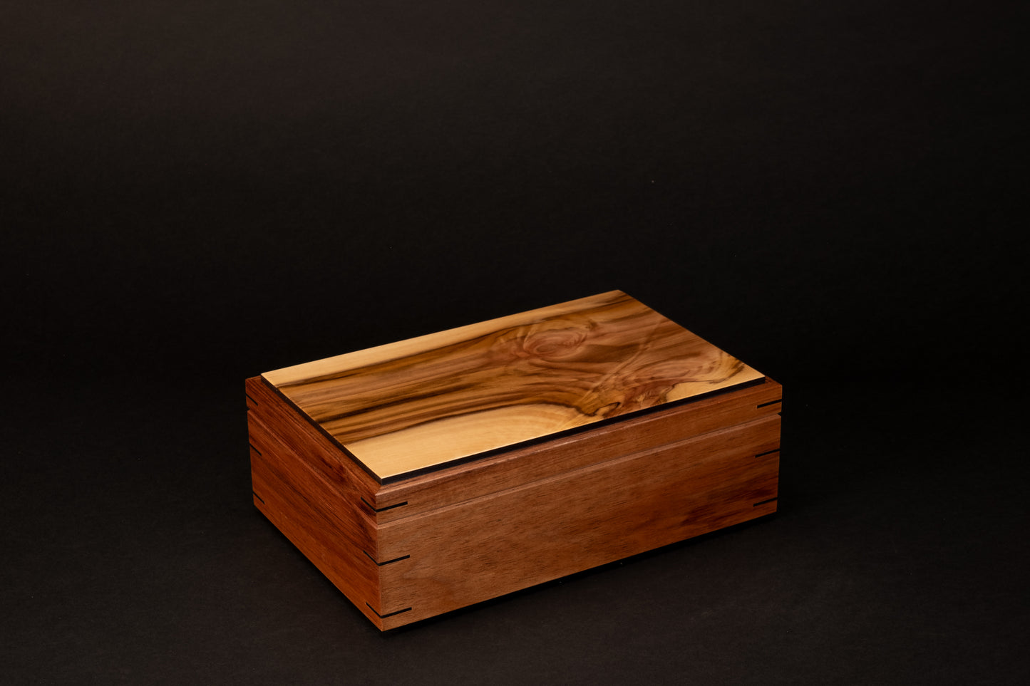 Step Lid Box - Sassafras - With insert tray