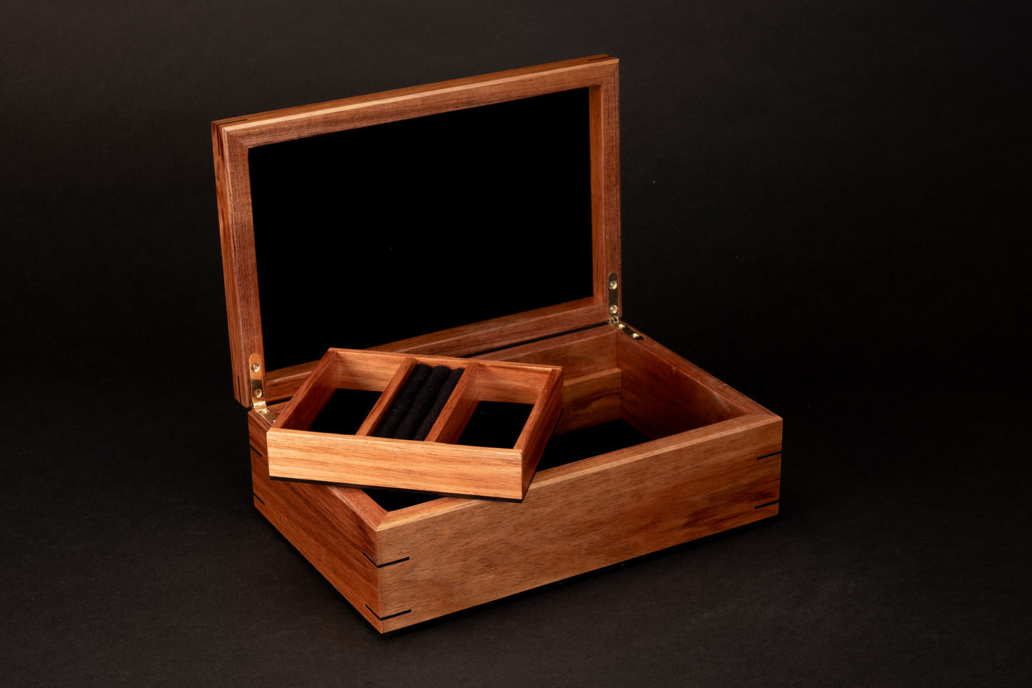 Step Lid Box - Sassafras - With insert tray