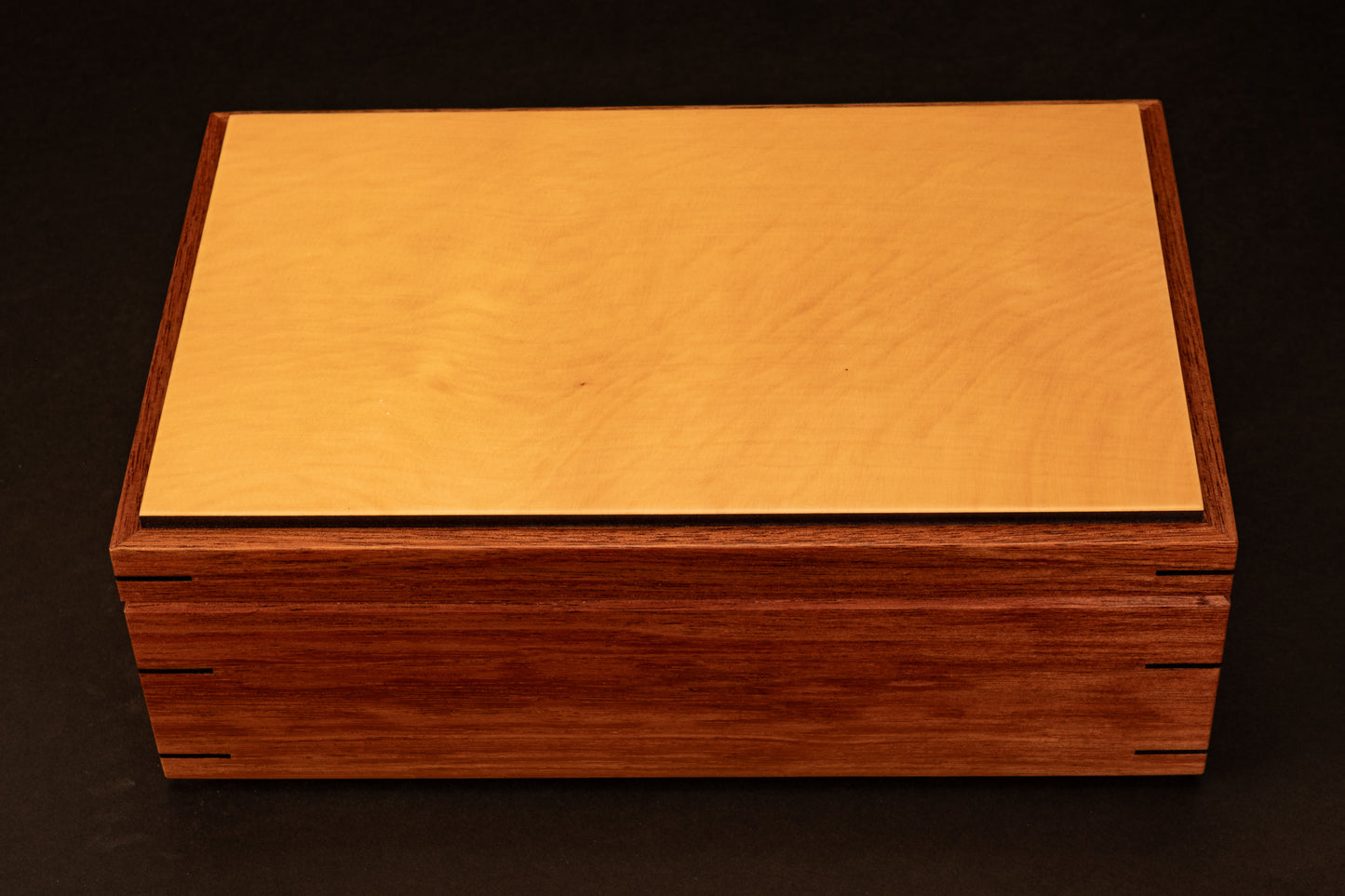 Step Lid Box - Huon Pine Whitebait - (No insert tray)