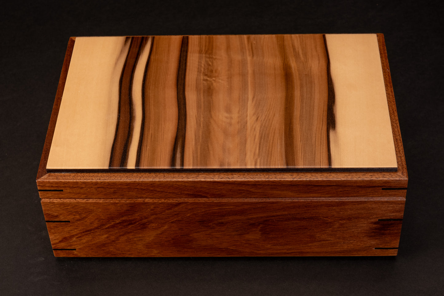 Step Lid Box - Sassafras - (No insert tray)