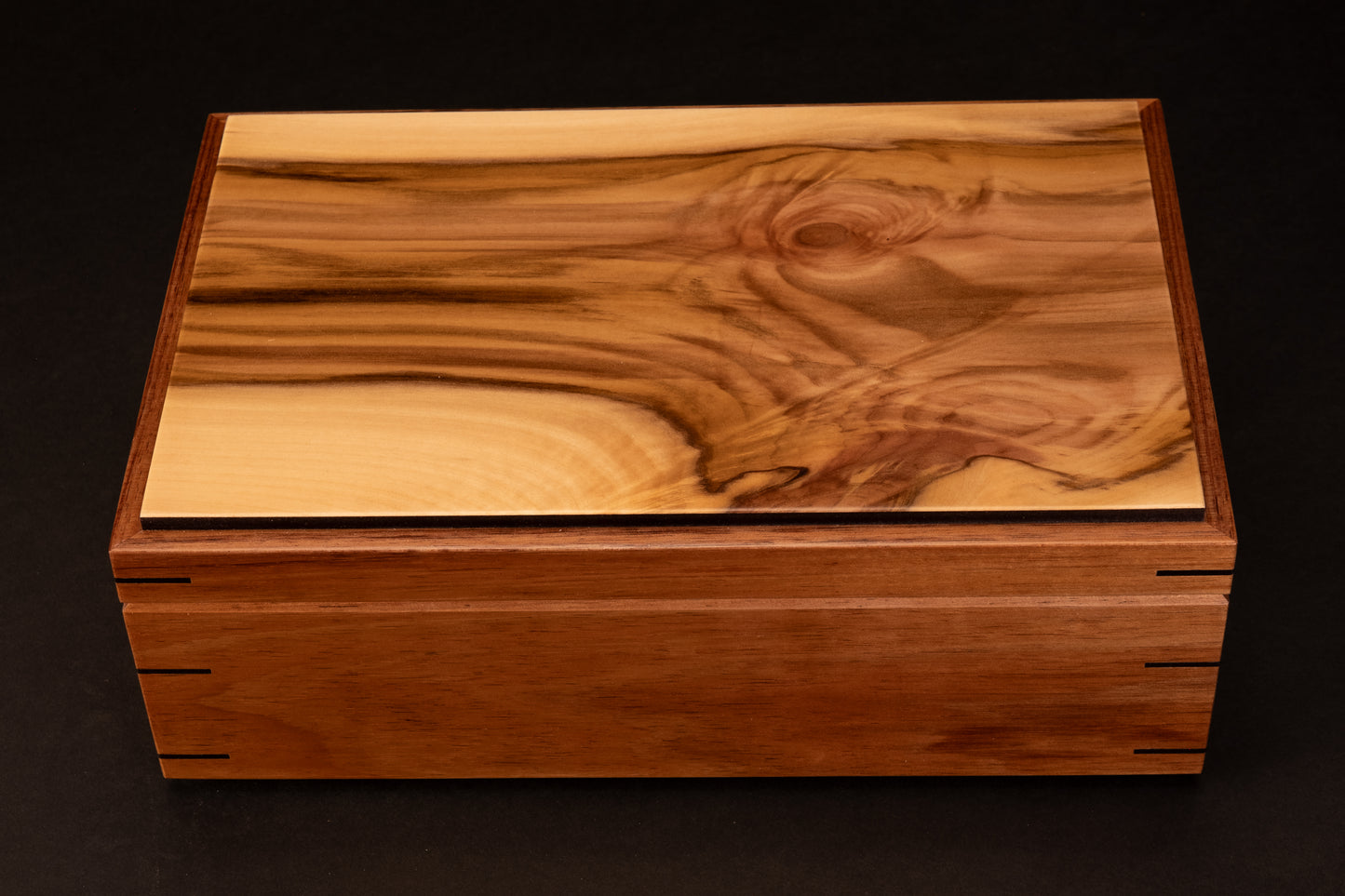 Step Lid Box - Sassafras - With insert tray