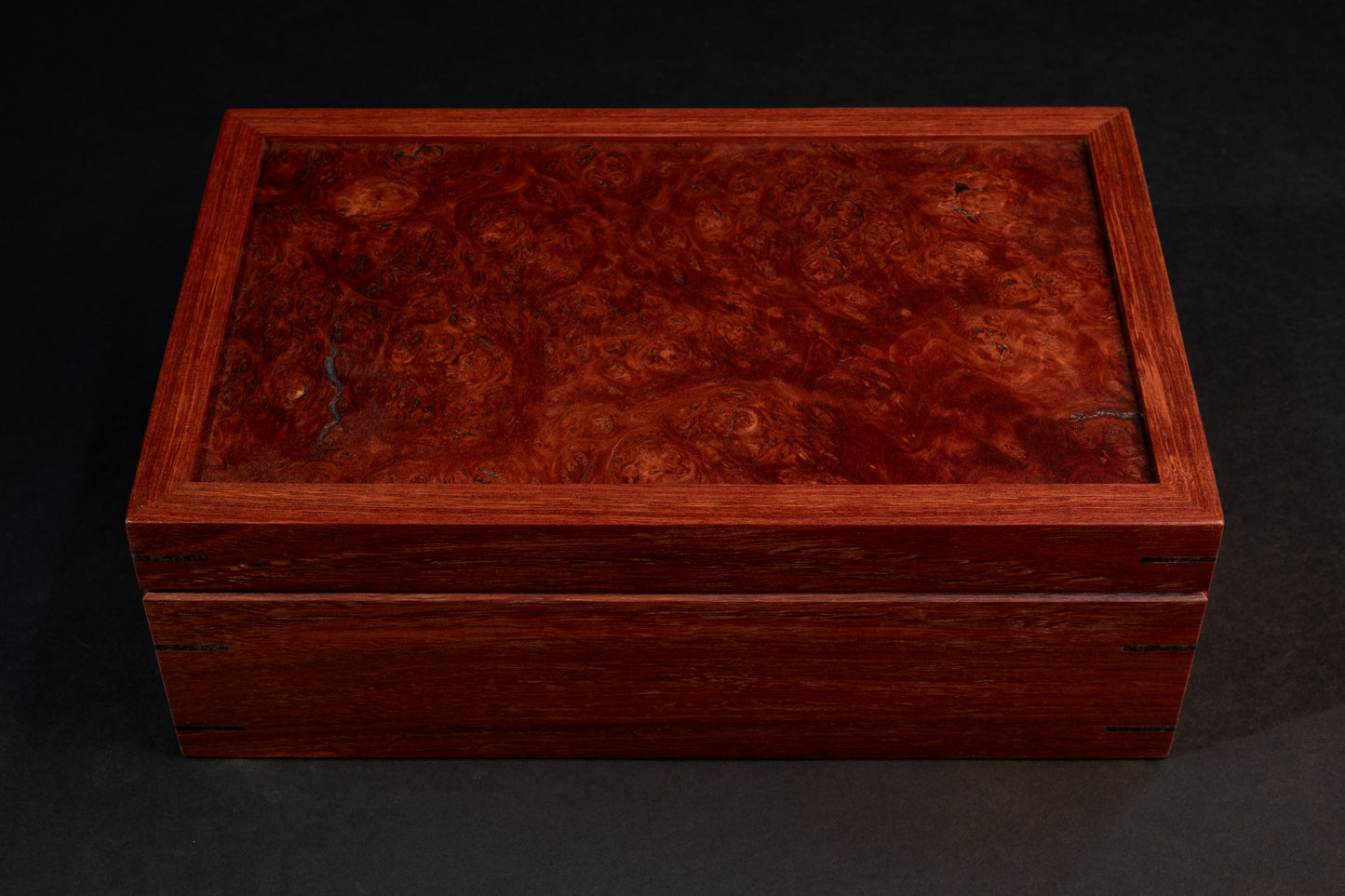 Classic Box - Jarrah with Jarrah Burl