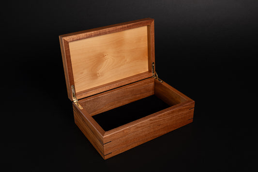 Classic Box - Blackwood with Birdseye Huon Pine