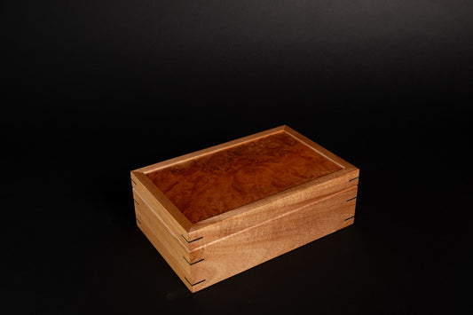 Classic Box - Blackwood with Myrtle Burl