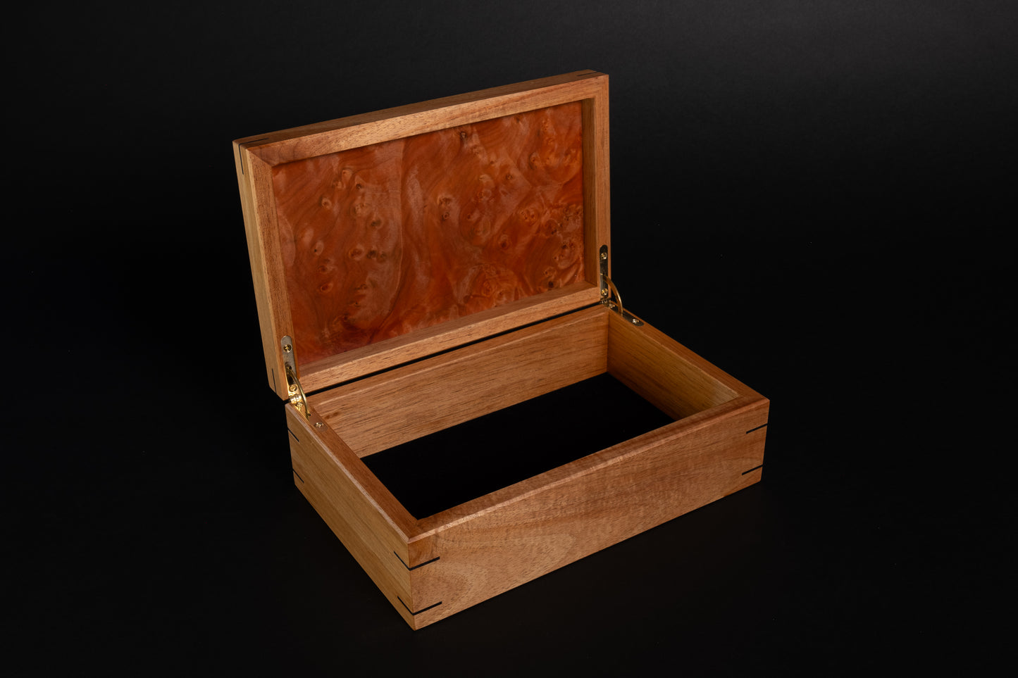 Classic Box - Blackwood with Myrtle Burl