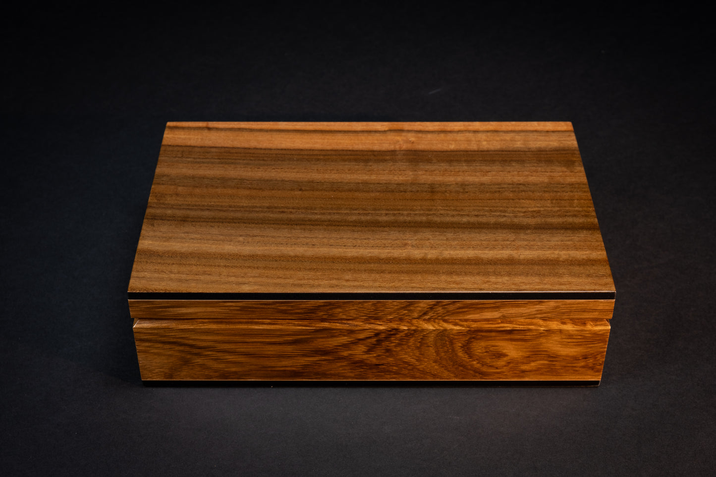 Boxiliary Jewellery Box -  Queensland Walnut - With insert tray