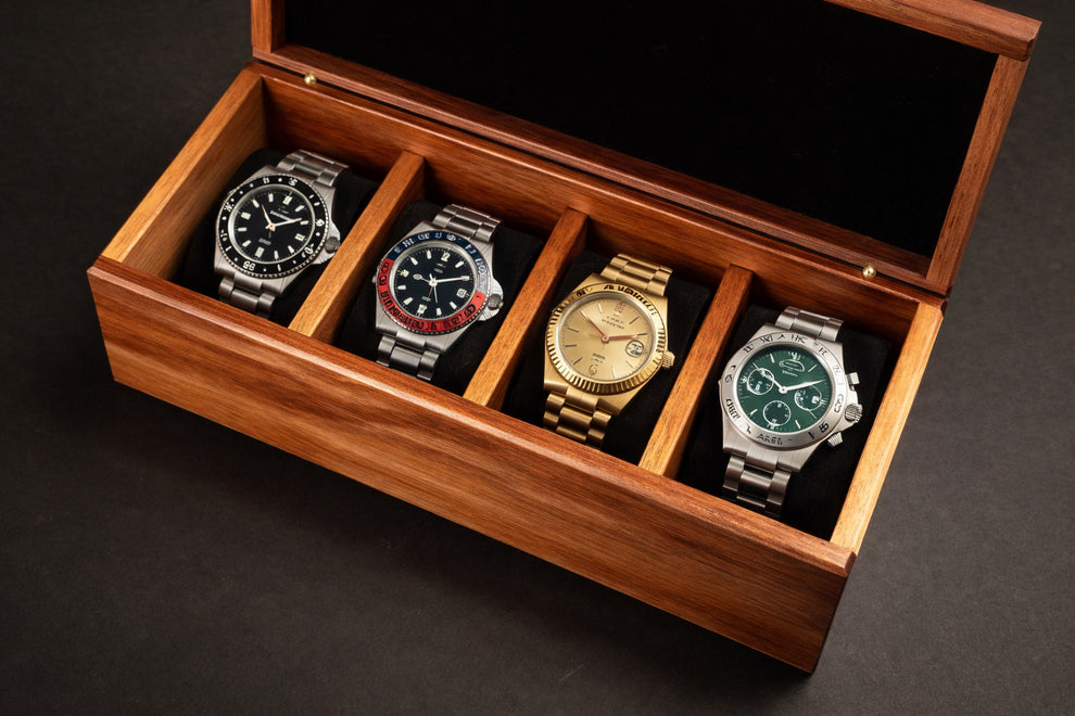 Watch Box - Birdseye Huon Pine – Handmade Boxes