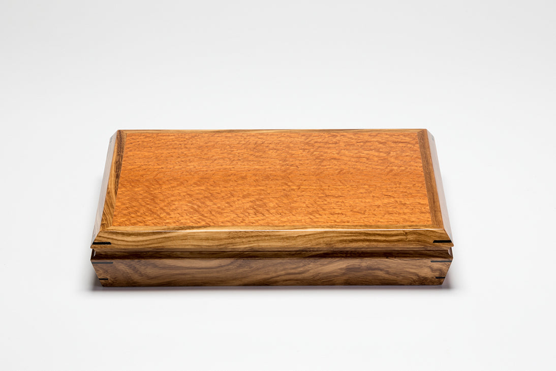Angle Side Box -Silky Oak