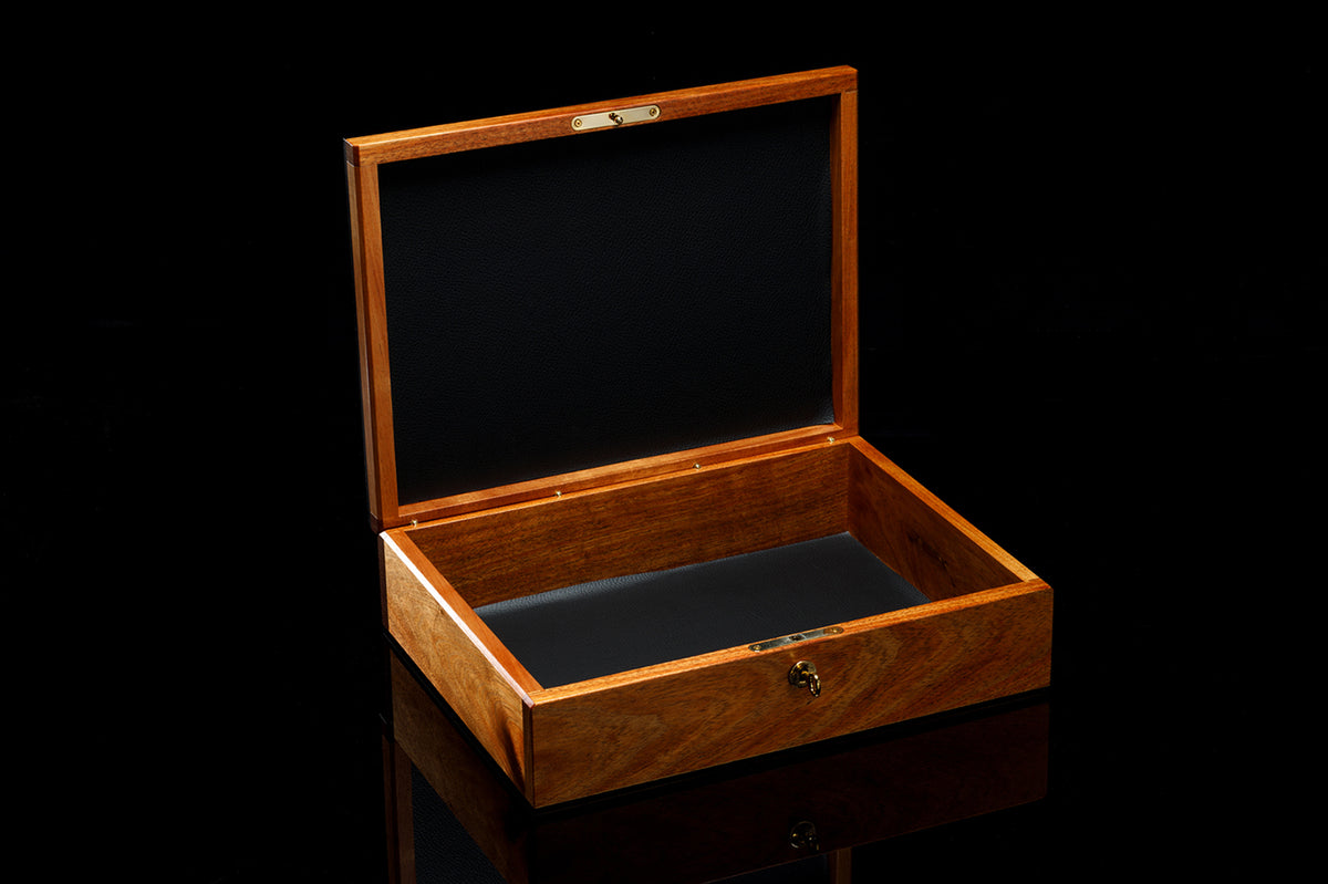 Timber Document Box Document Box - Burl Myrtle – Handmade Boxes