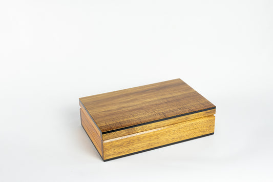 Boxiliary Box - Fiddleback Blackwood